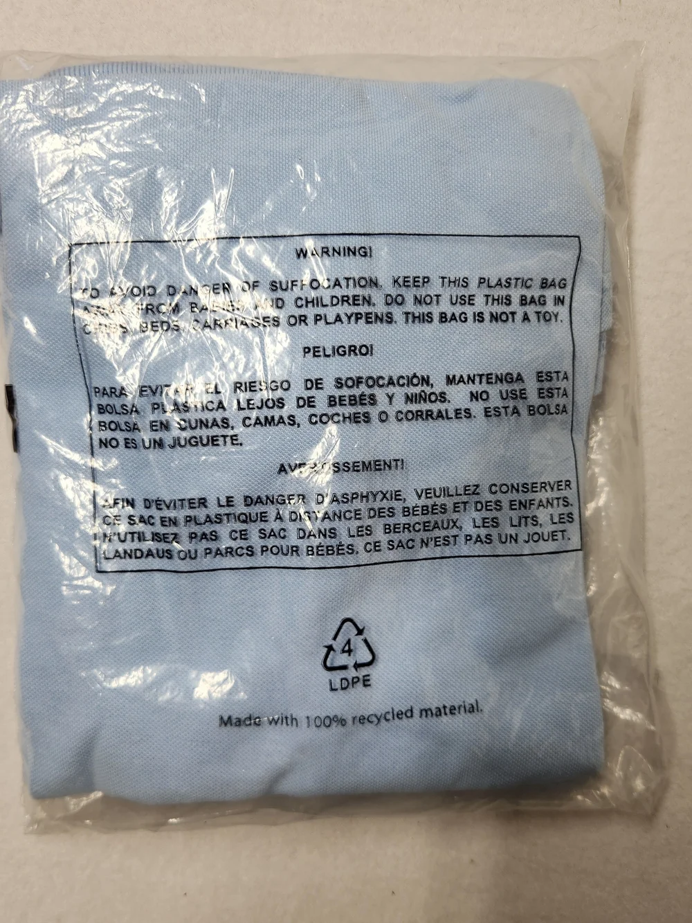 NWT The Children's Place Sky Blue Brook Polo Set Of 2 Shirts Kids Sz L 10/12